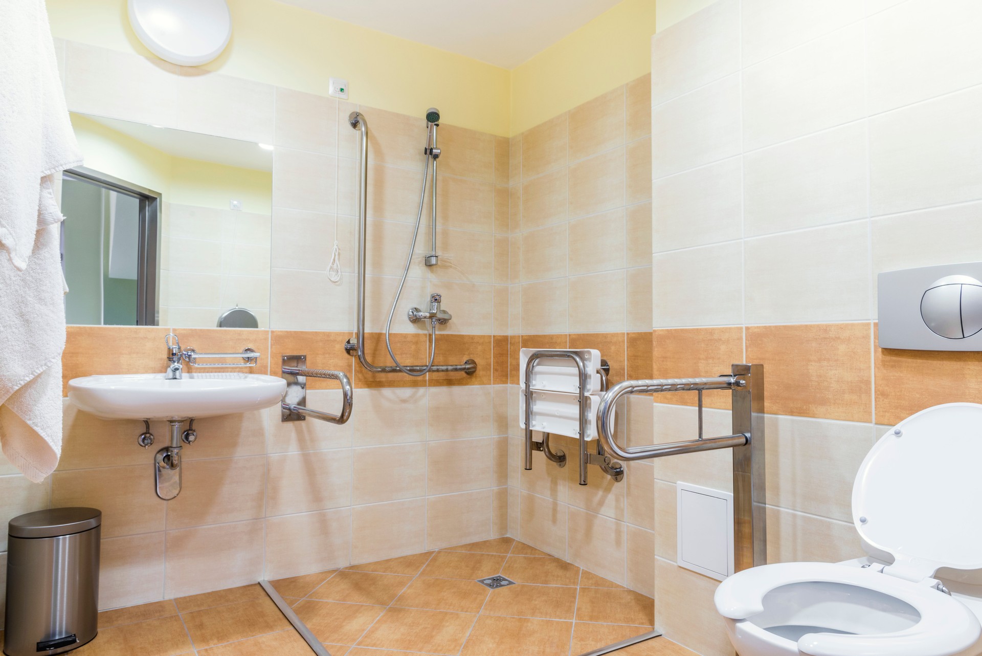 Bathroom for people with disabilities